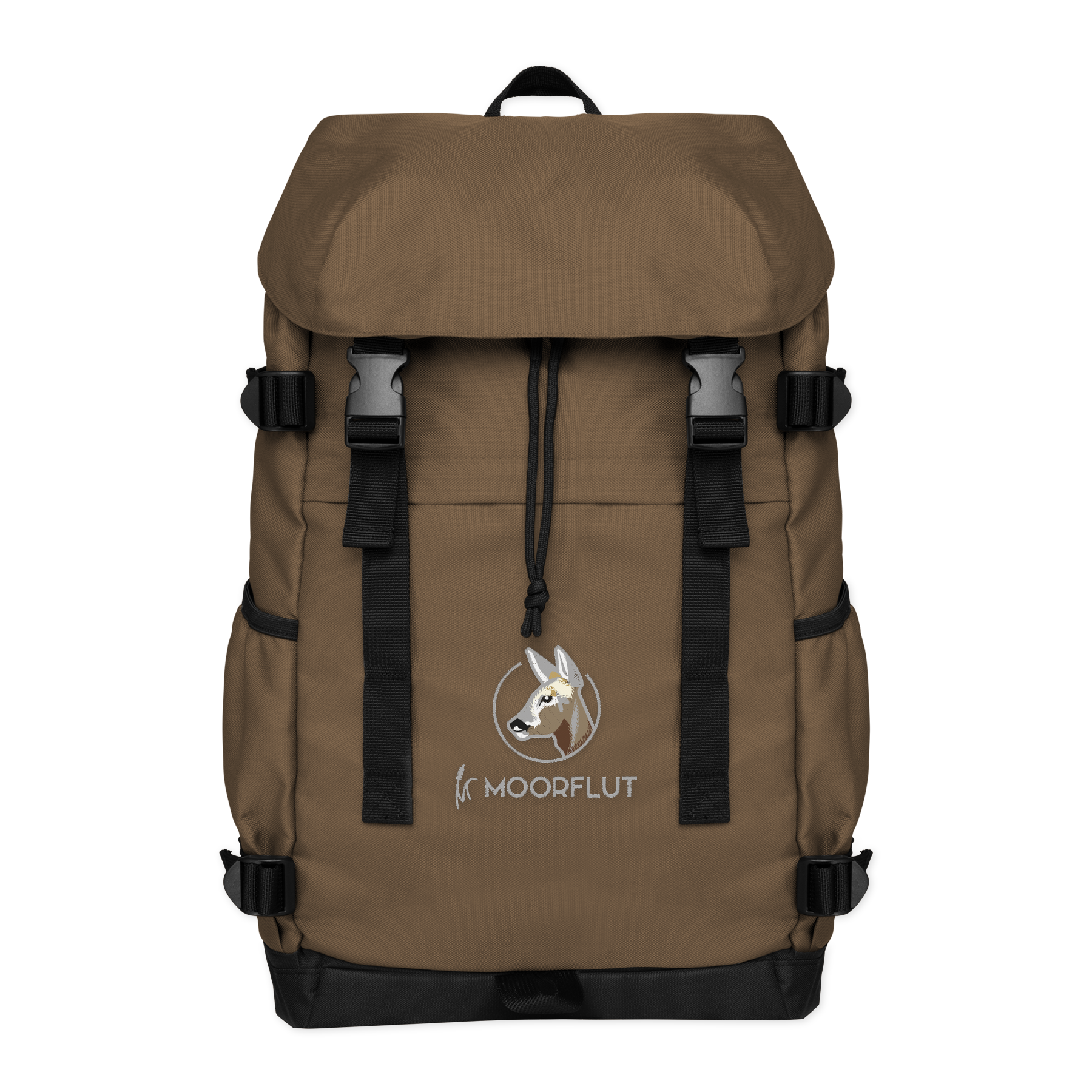 Dark camel / Black