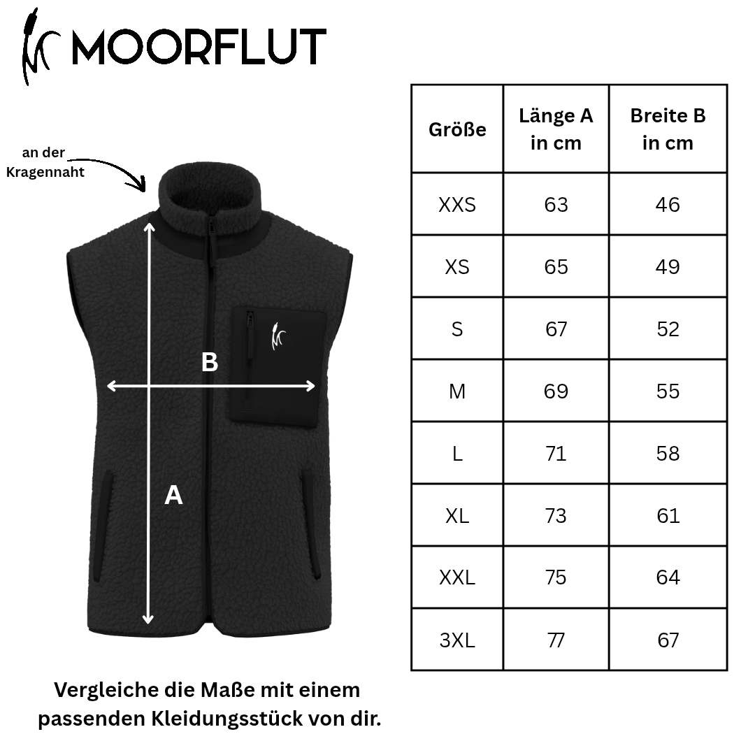 Kiebitz Sherpa Unisex Weste