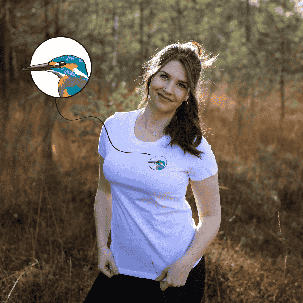 Eisvogel Bio Frauen T-Shirt