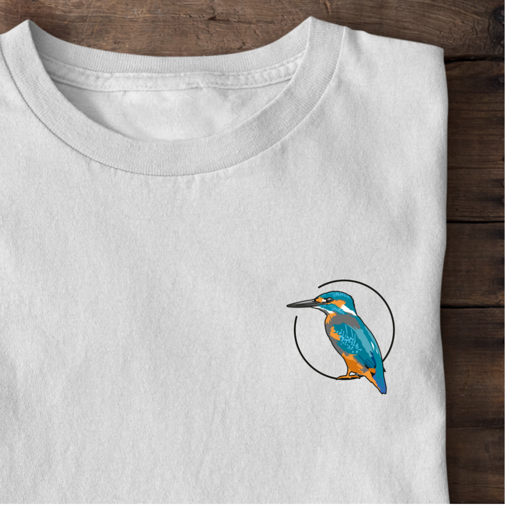 Eisvogel ganz Bio Männer T-Shirt