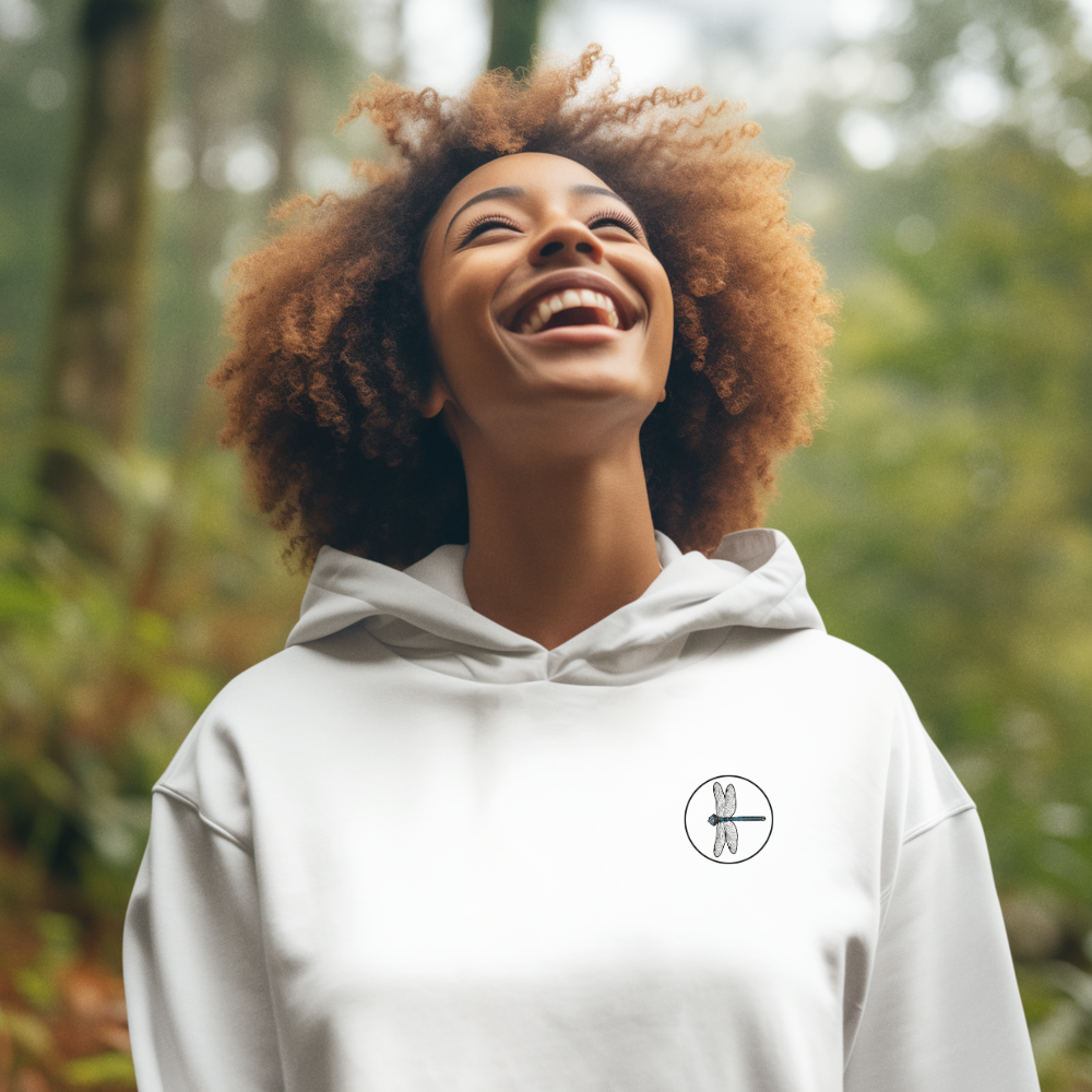 Hochmoor-Mosaikjungfer Bio Unisex Hoodie