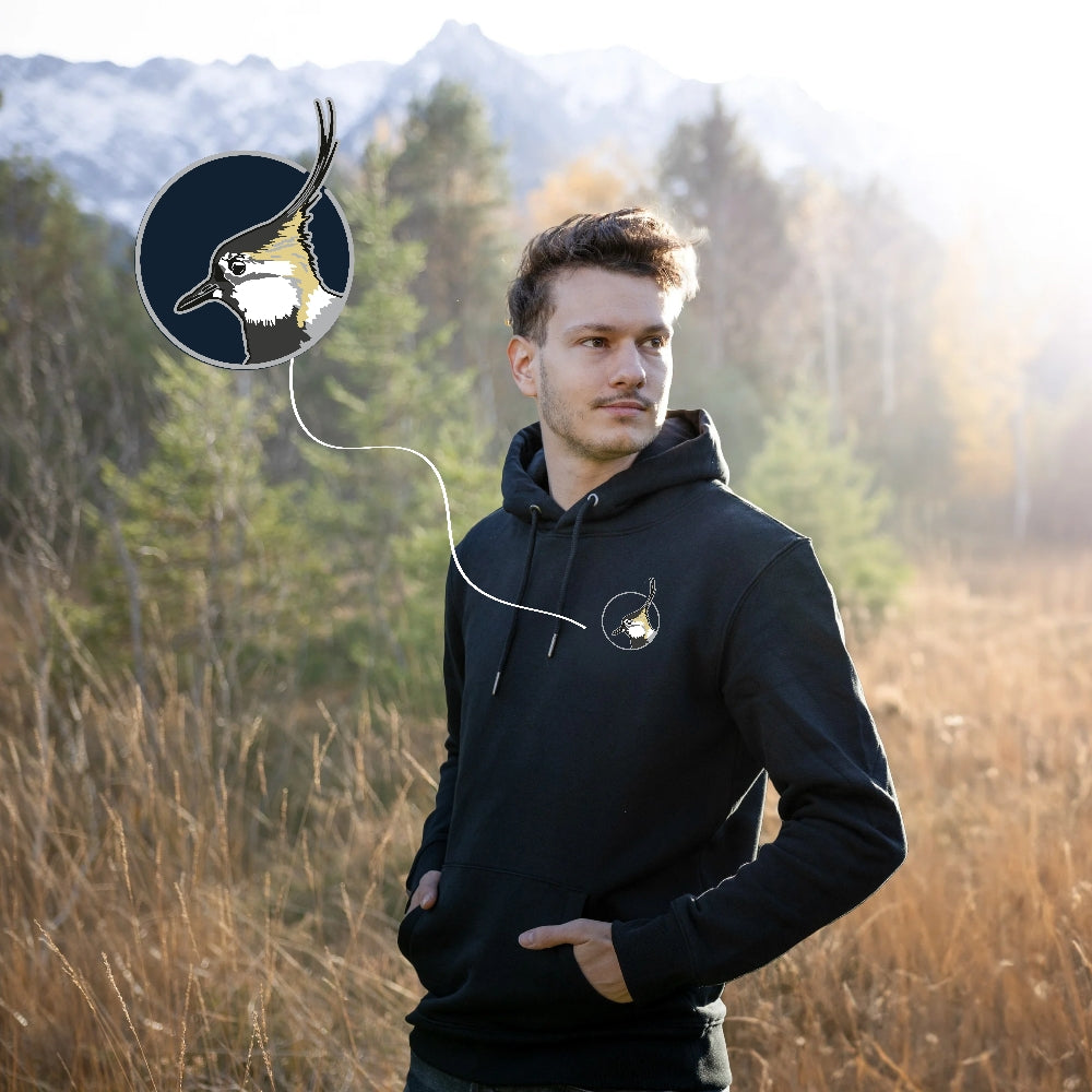 Kiebitz Bio Männer Hoodie