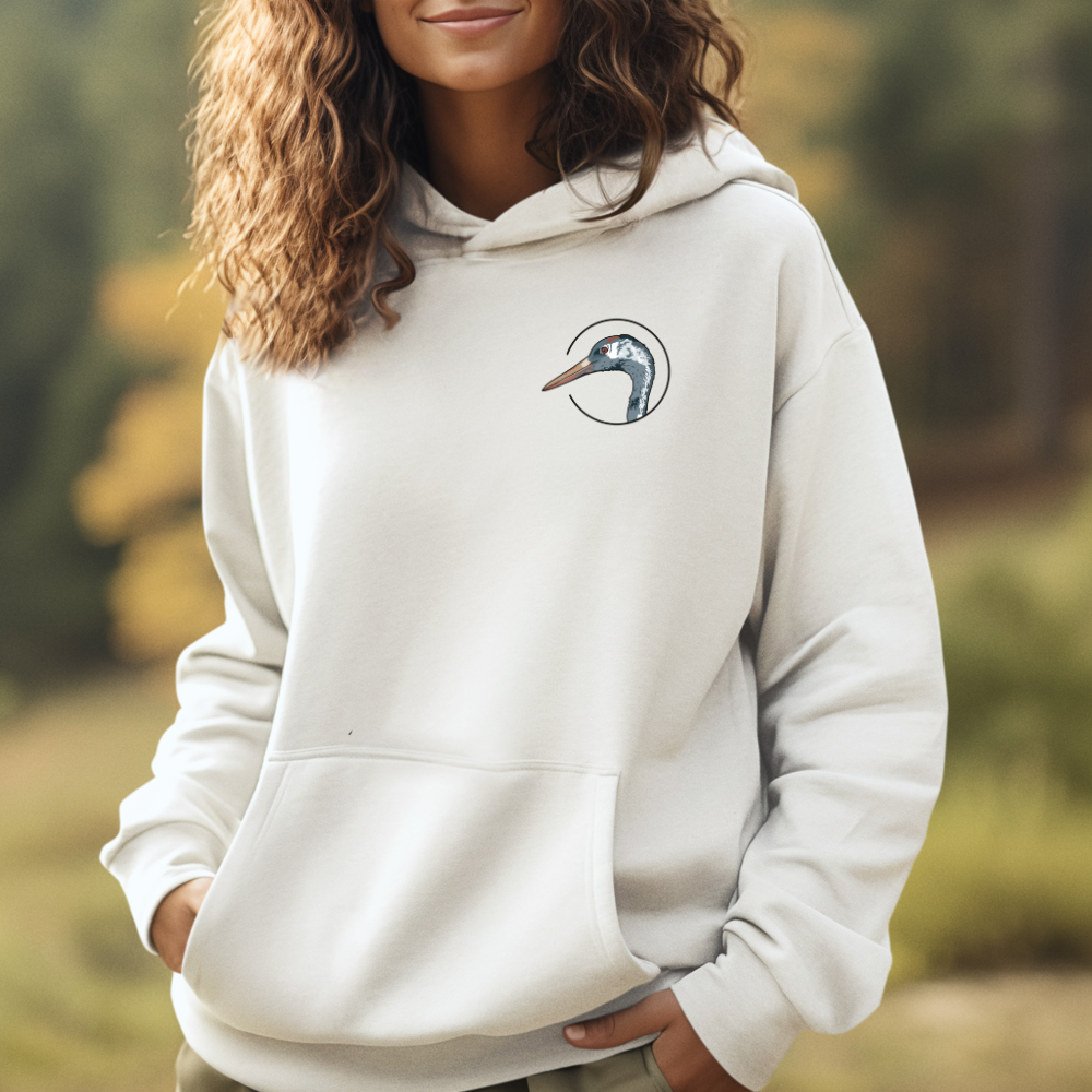 Kranich Bio Unisex Hoodie