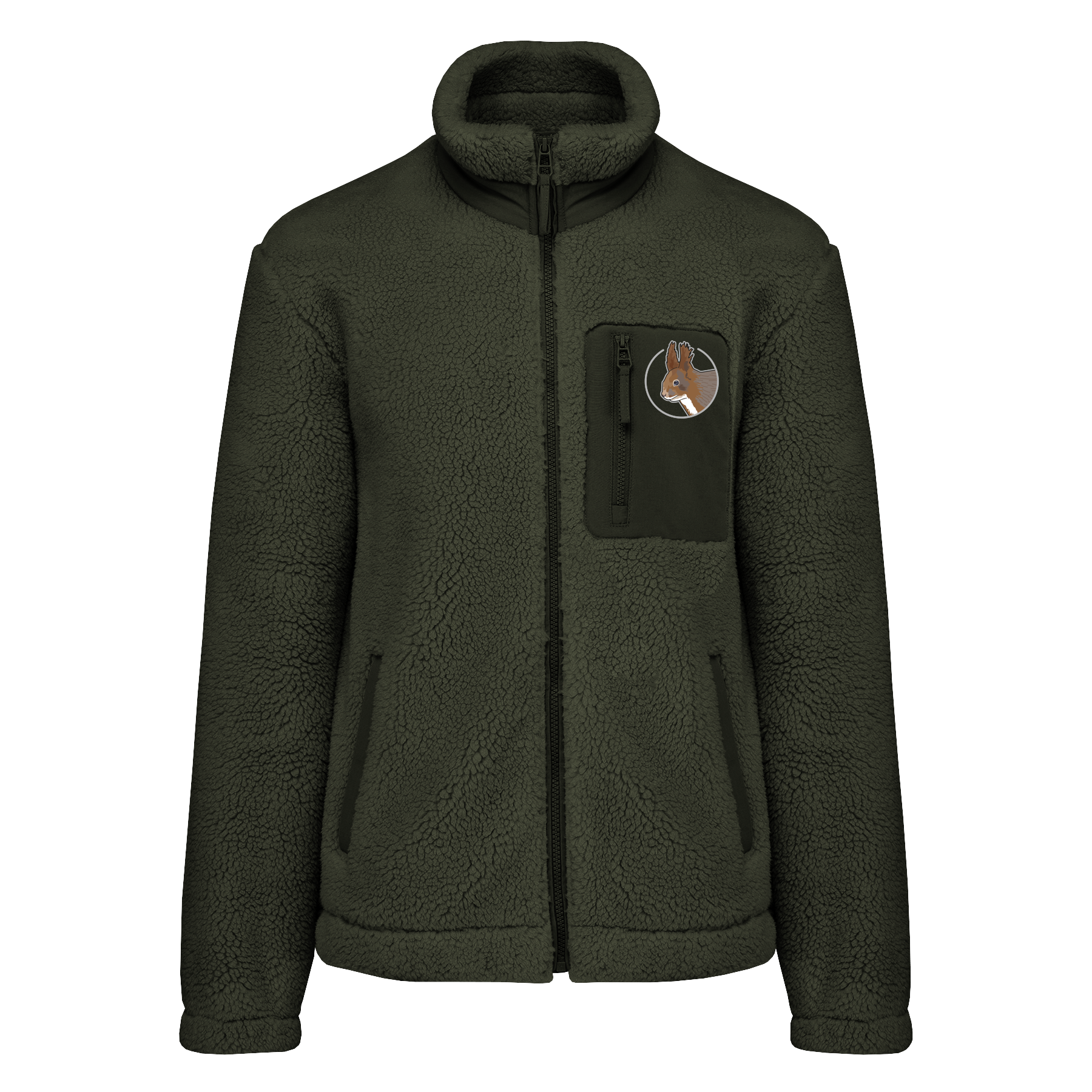 Eichhörnchen Sherpa Unisex Jacke
