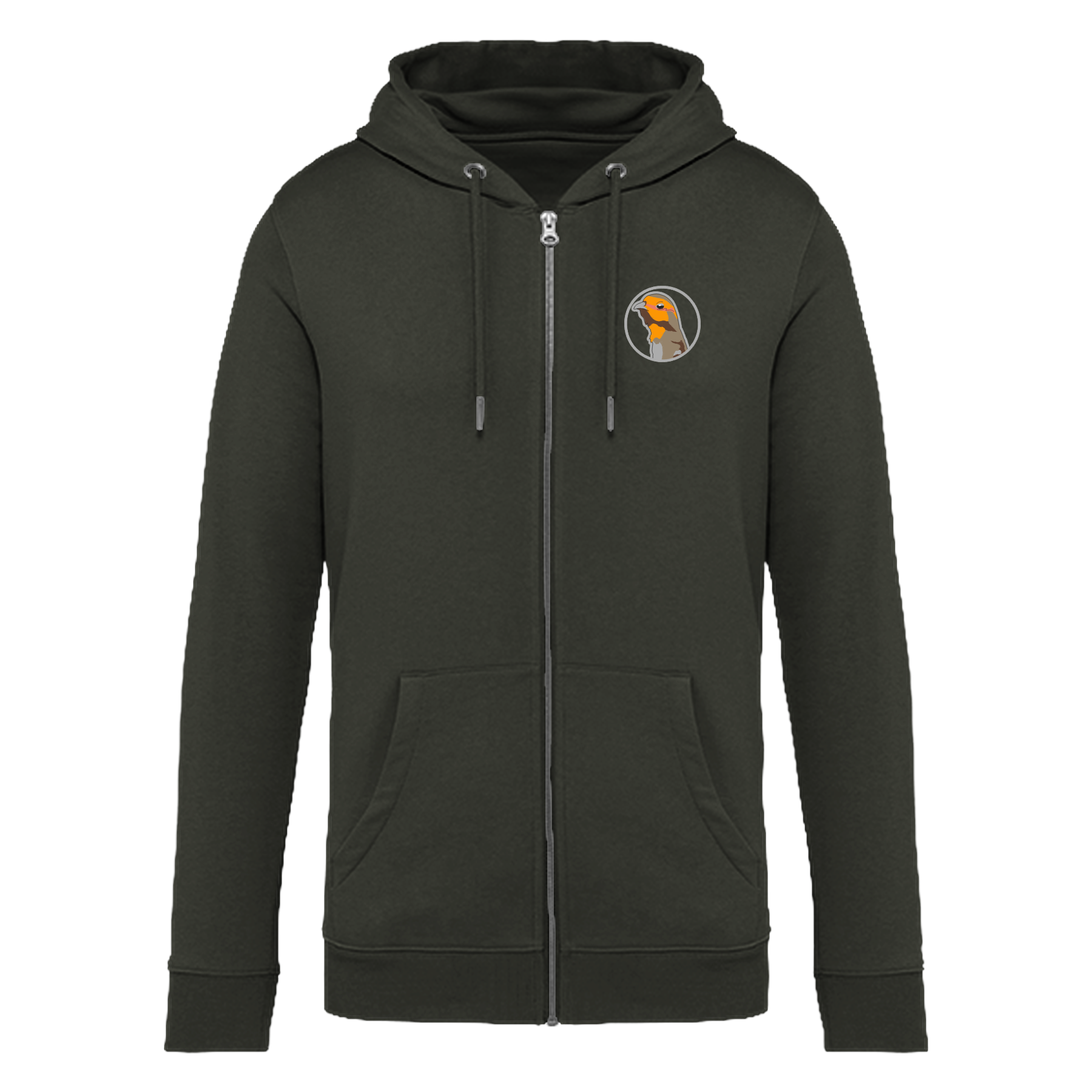 Rebhuhn Bio Unisex Zip-Hoodie Stick
