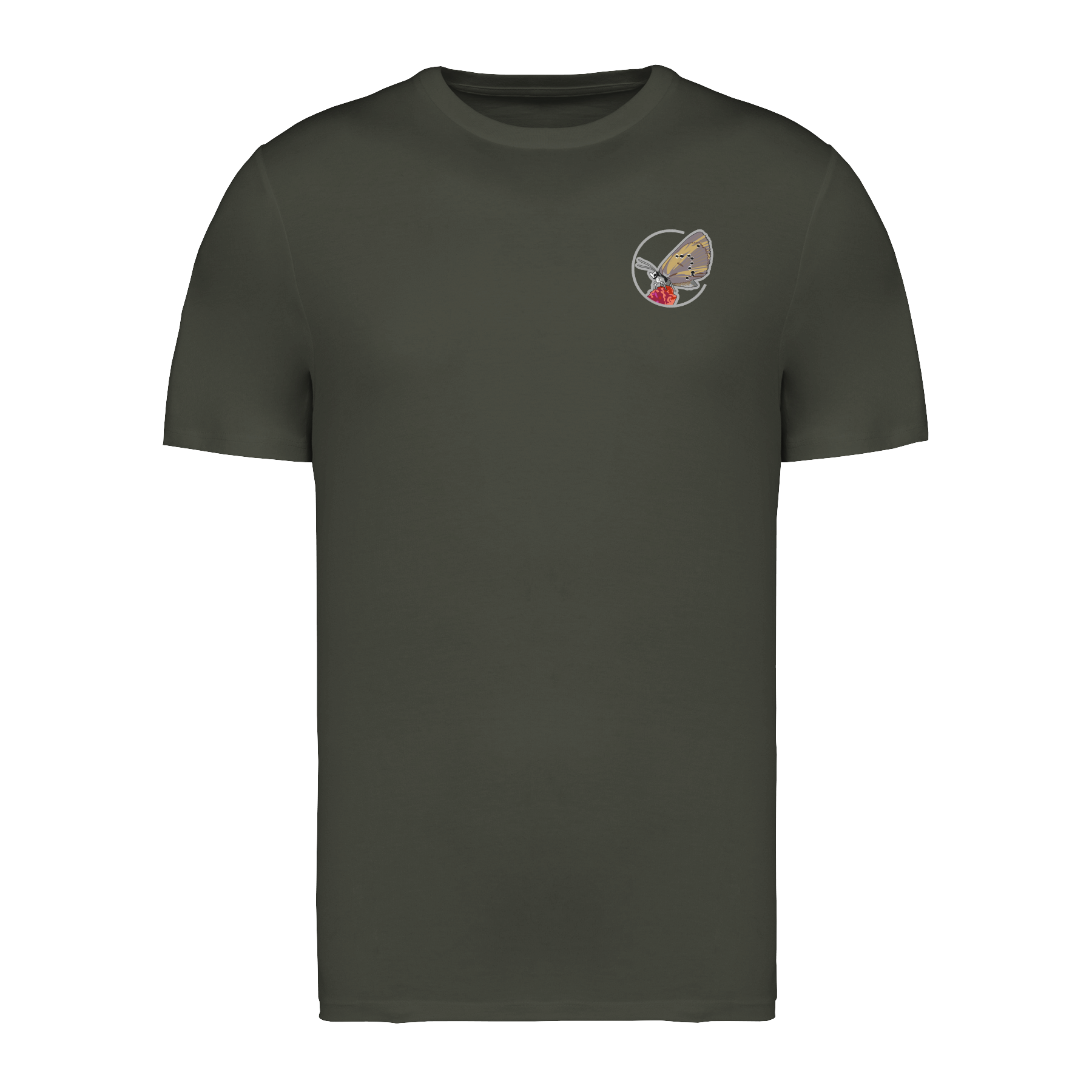 Dunkler Wiesenknopf-Ameisenbläuling Bio Männer T-Shirt Stick