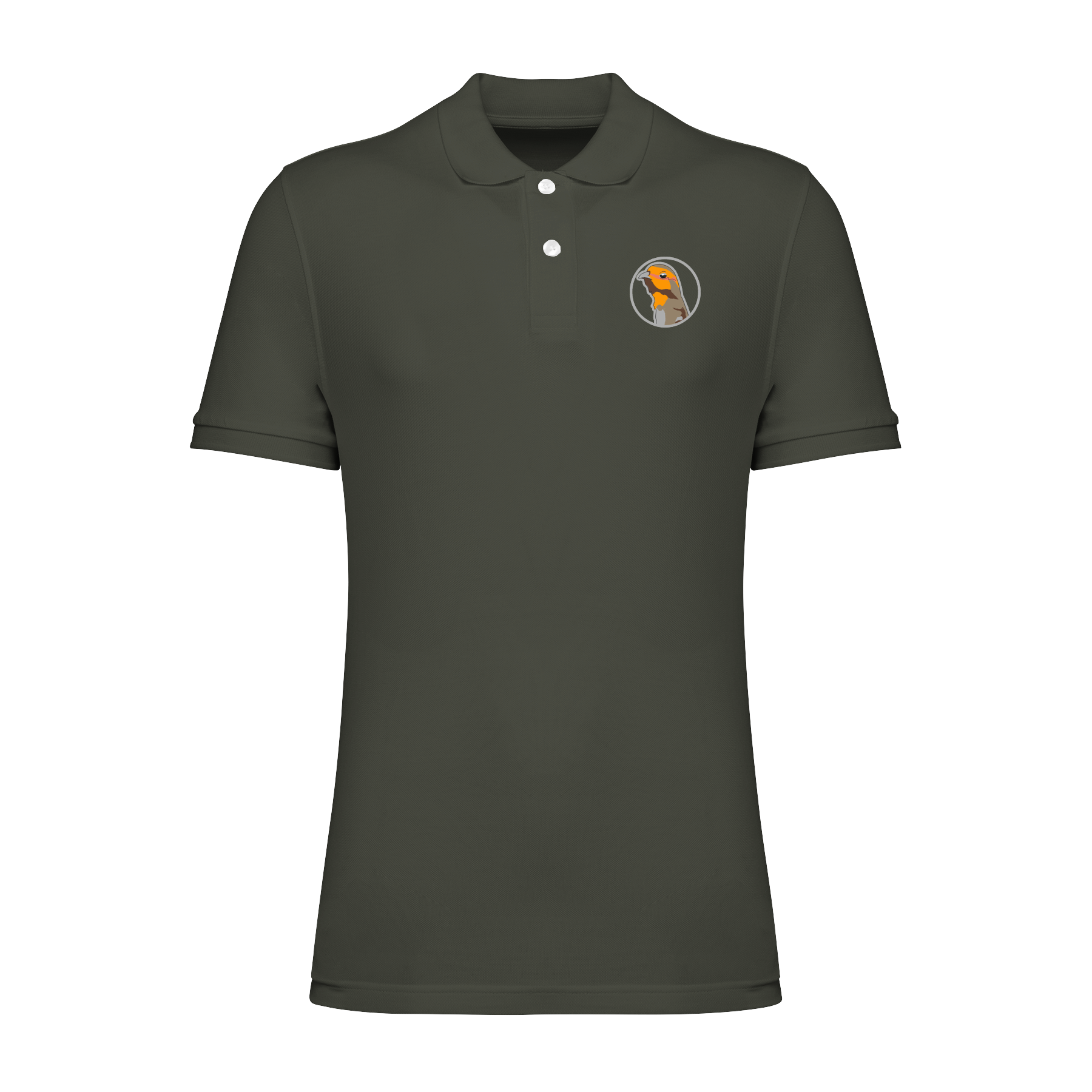Rebhuhn Bio Männer Poloshirt Stick