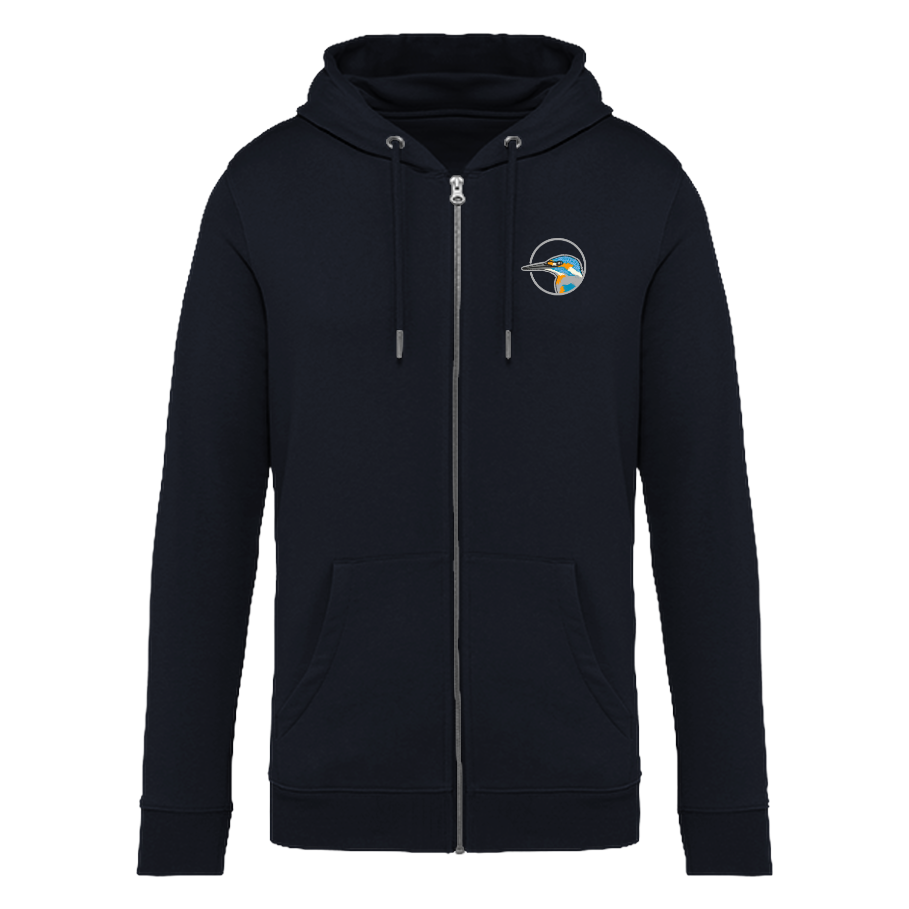 Eisvogel Bio Unisex Zip-Hoodie Stick