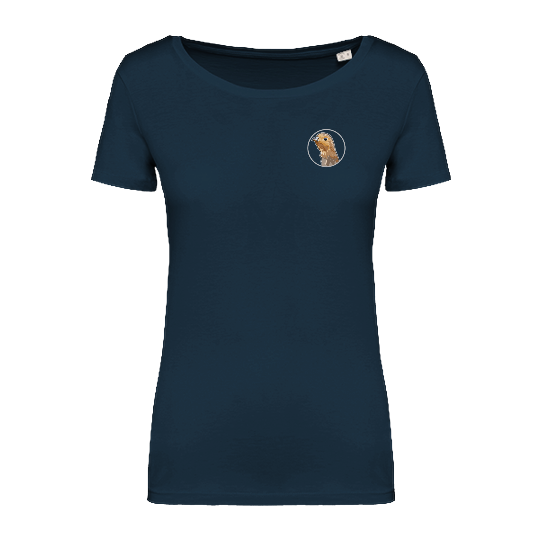 Rebhuhn Bio Frauen T-Shirt Backprint