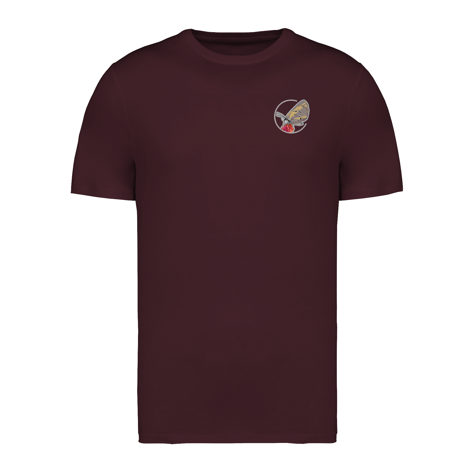 Dunkler Wiesenknopf-Ameisenbläuling Bio Männer T-Shirt Stick