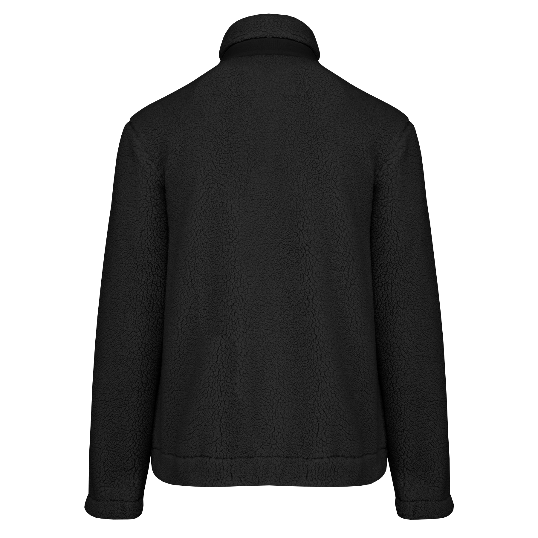 Eurasischer Grauwolf Sherpa Unisex Jacke