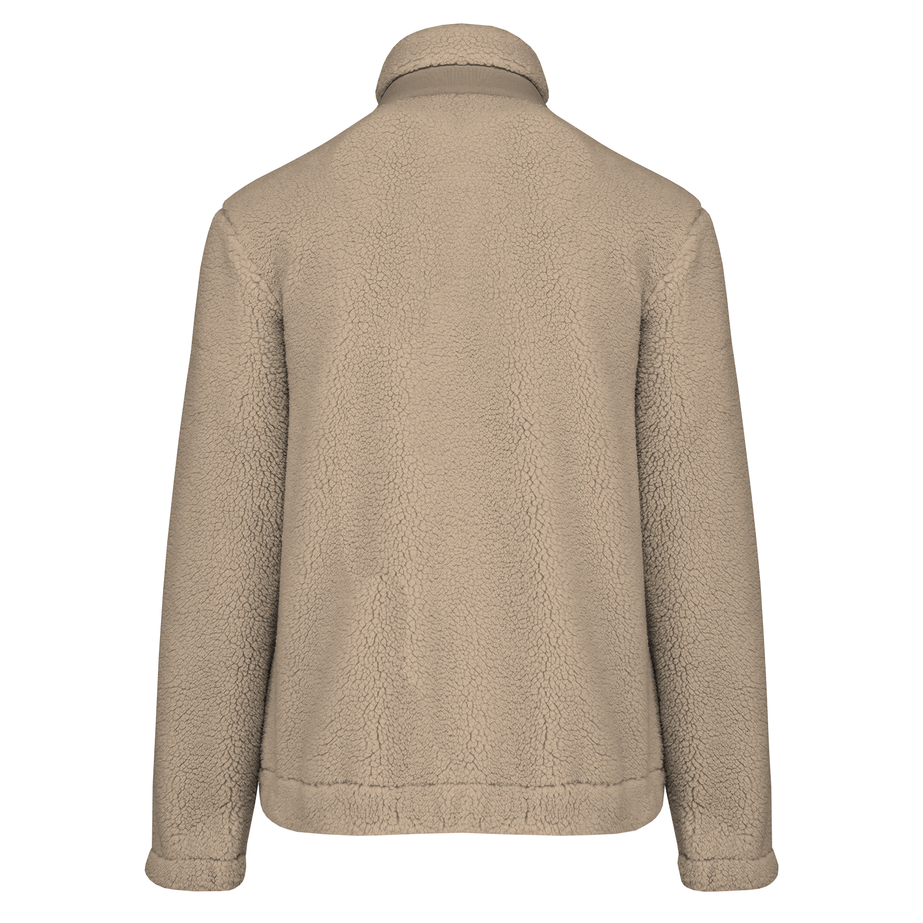 Eurasischer Grauwolf Sherpa Unisex Jacke