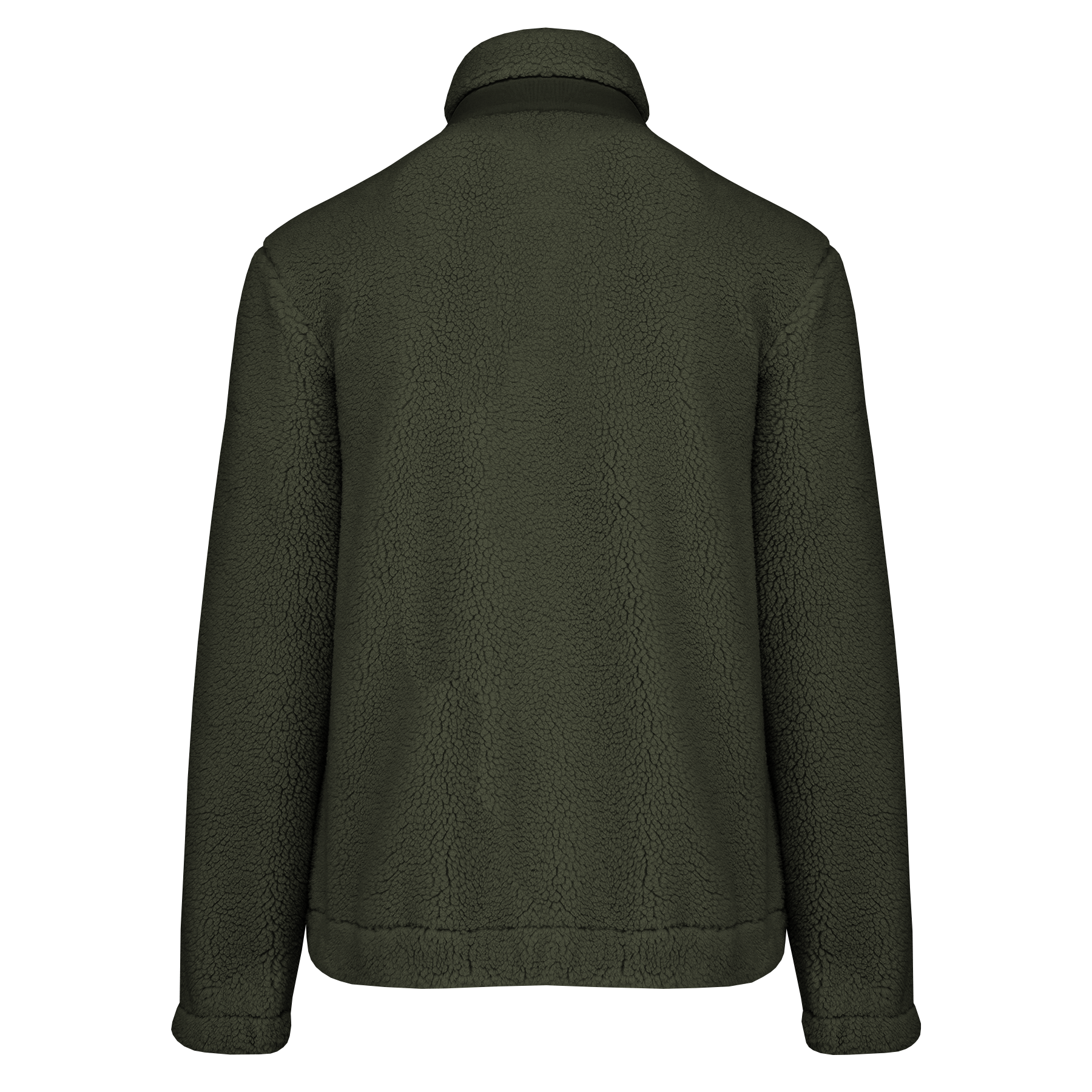 Eurasischer Grauwolf Sherpa Unisex Jacke