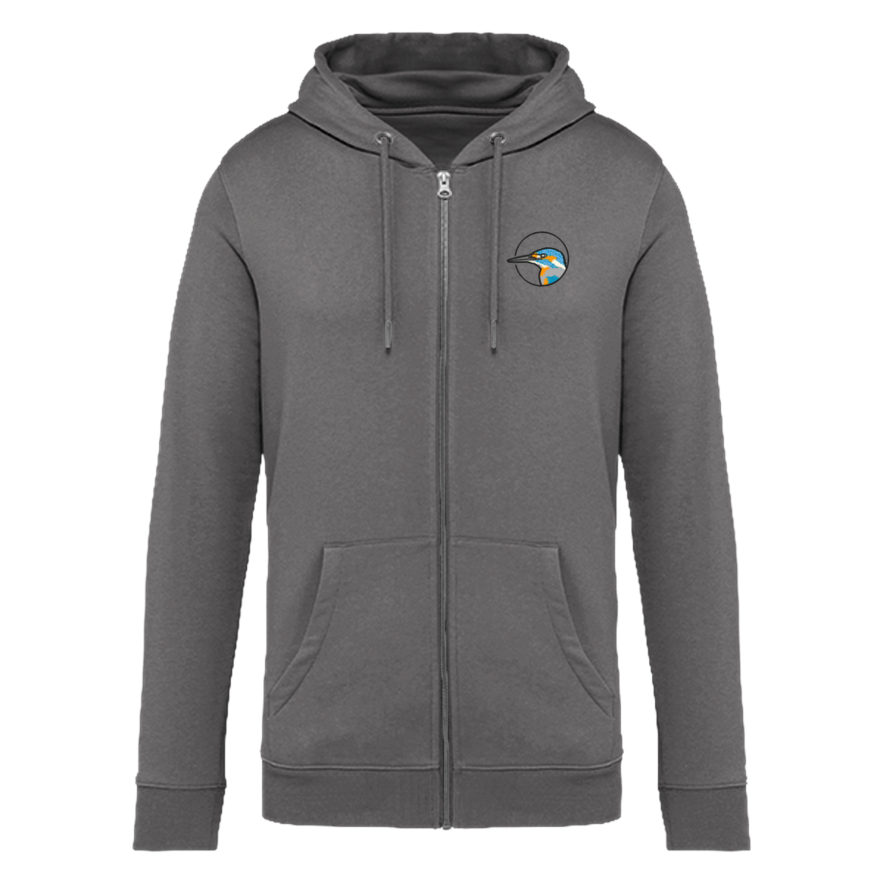 Eisvogel Bio Unisex Zip-Hoodie Stick