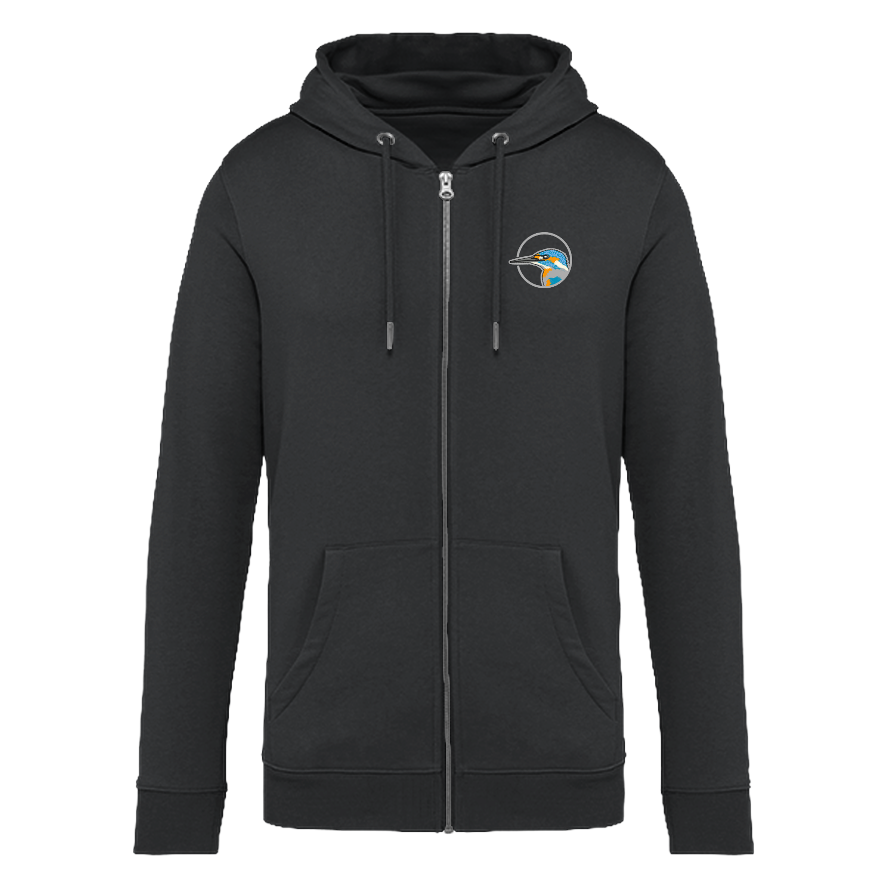 Eisvogel Bio Unisex Zip-Hoodie Stick