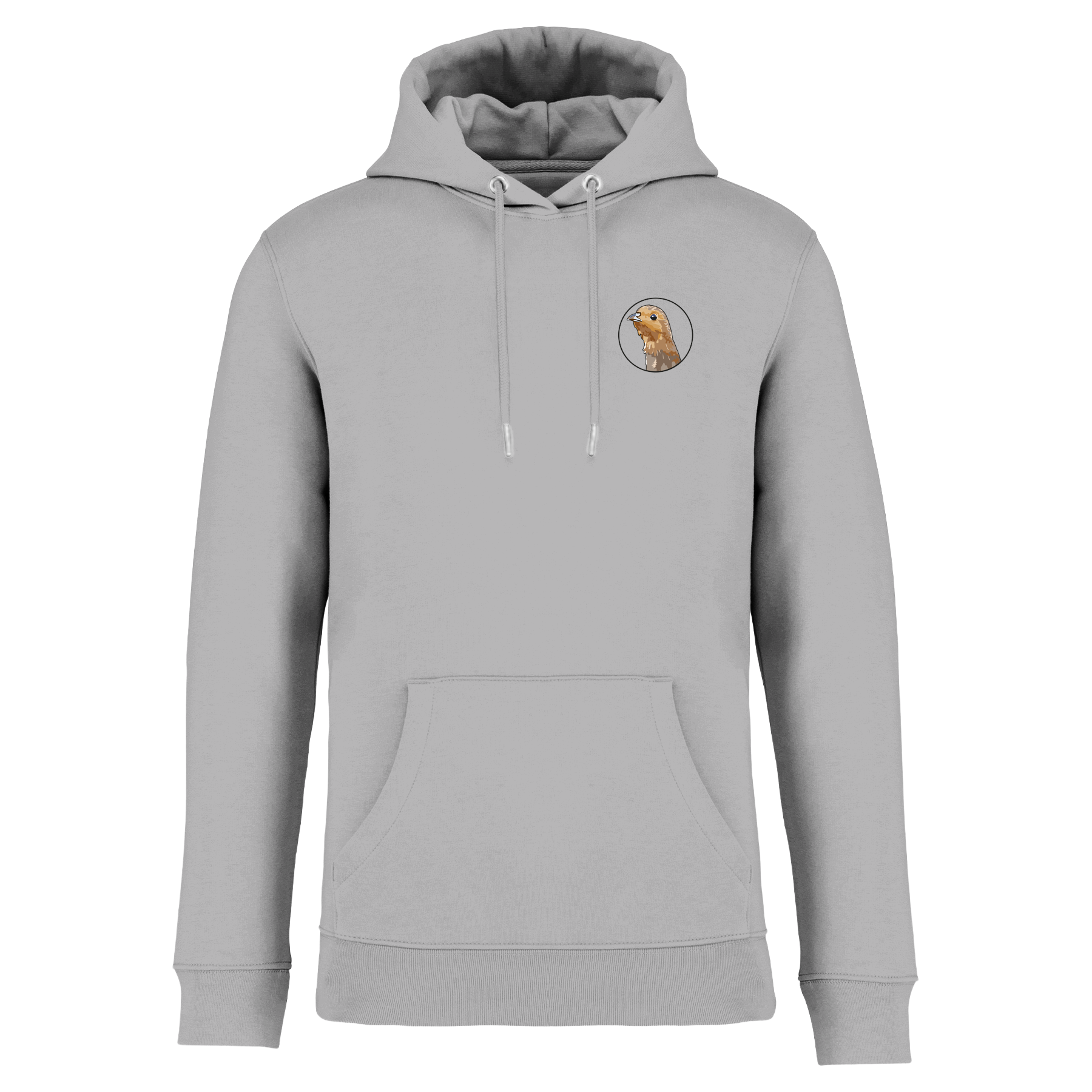 Rebhuhn Bio Unisex Hoodie Backprint