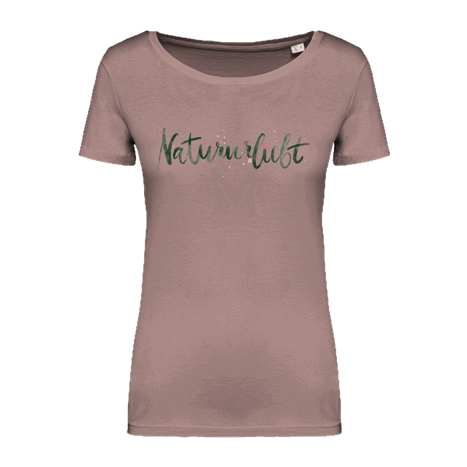 Naturverliebt Bio Frauen T-Shirt Frontprint