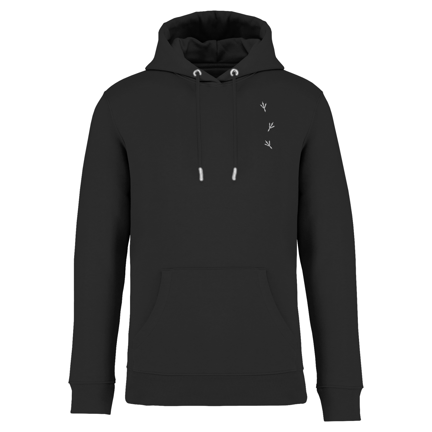 Wiedehopf Bio Unisex Hoodie Backprint