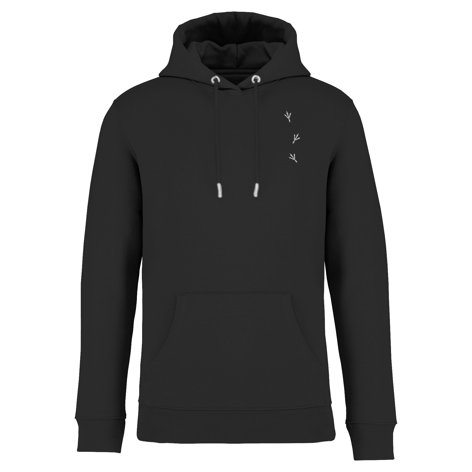 Wiedehopf Bio Männer Hoodie Backprint