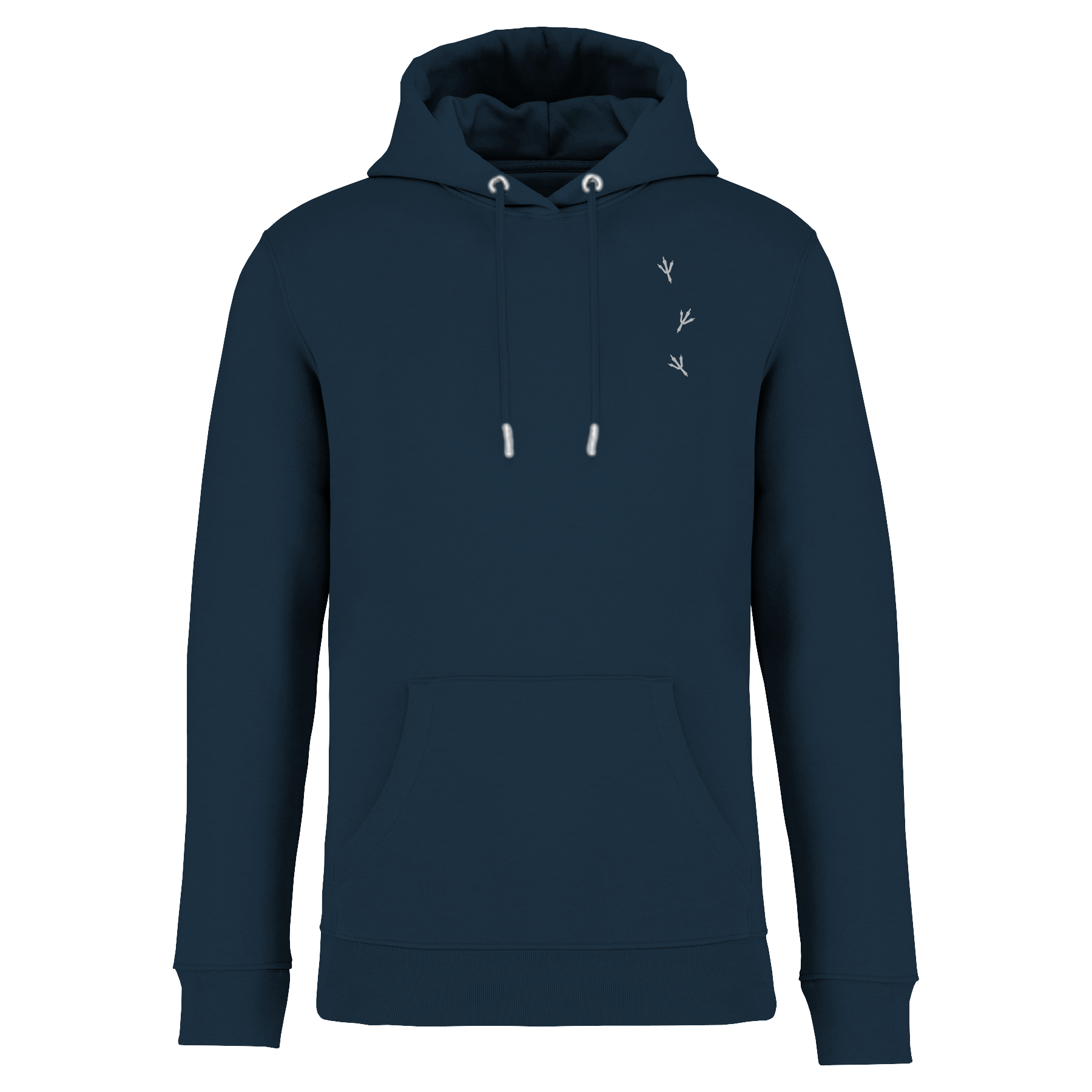 Wiedehopf Bio Männer Hoodie Backprint