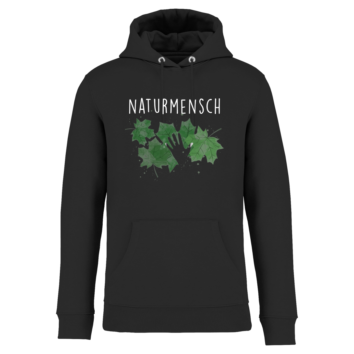 Naturmensch Bio Männer Hoodie Frontprint