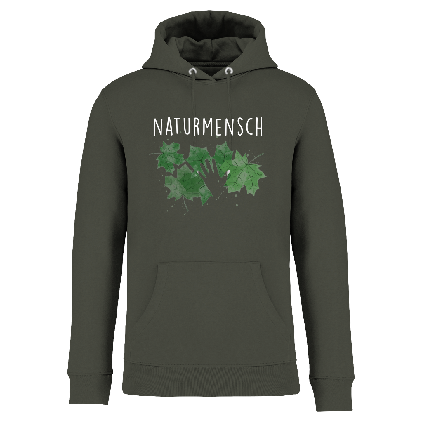 Naturmensch Bio Männer Hoodie Frontprint