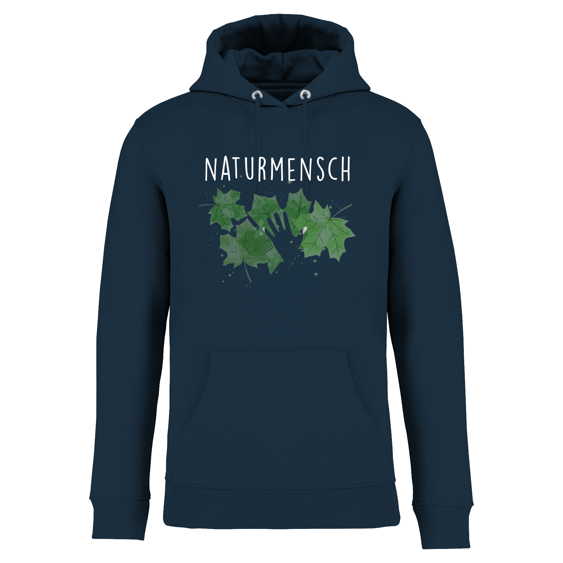 Naturmensch Bio Männer Hoodie Frontprint