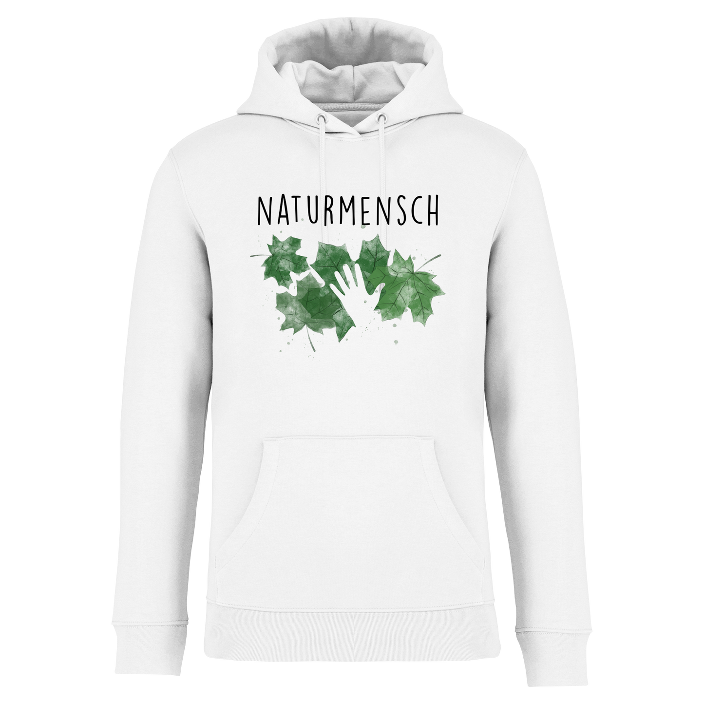 Naturmensch Bio Männer Hoodie Frontprint