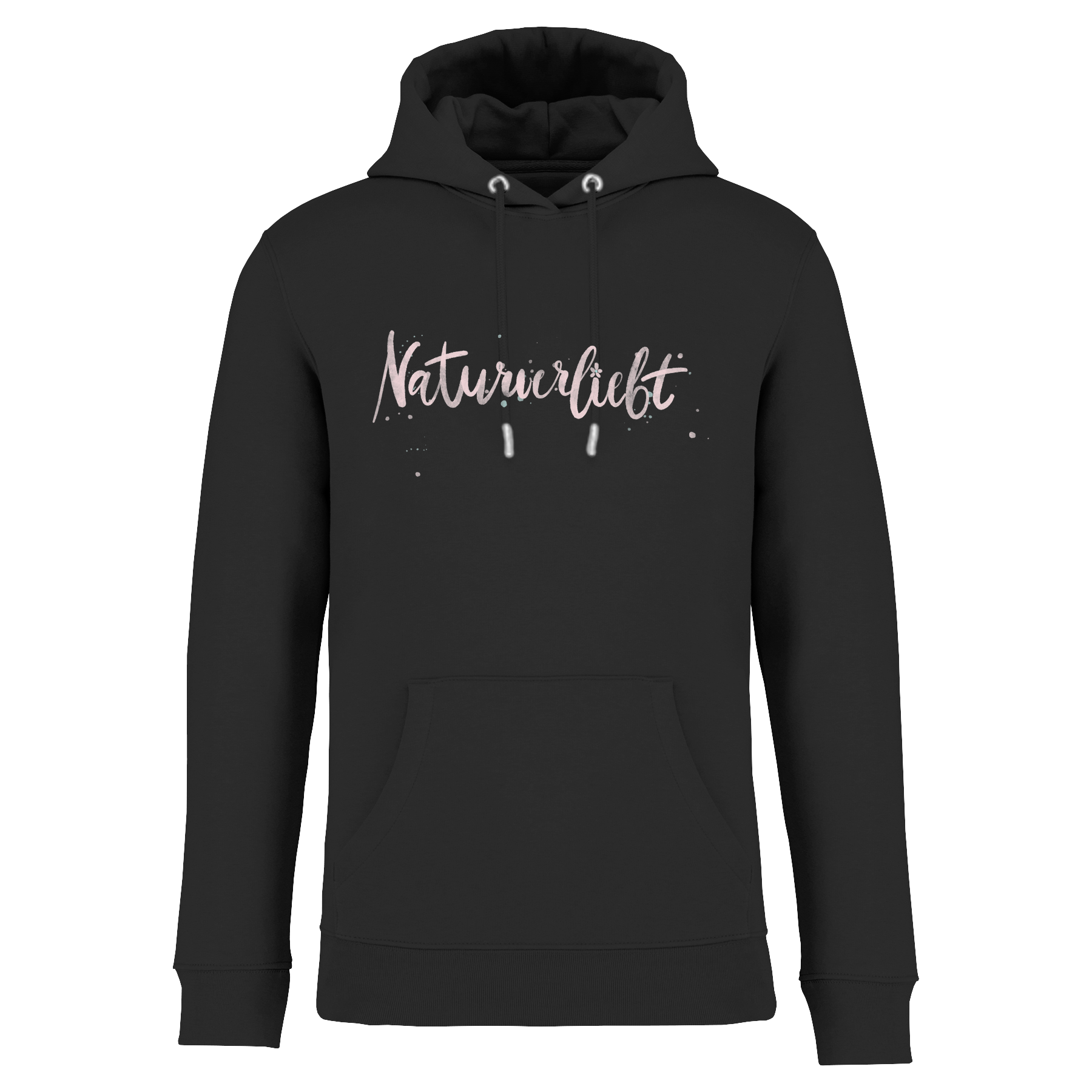 Naturverliebt Bio Unisex Hoodie Frontprint