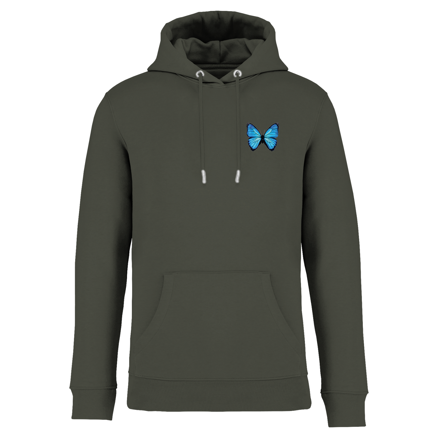 Hochmoor-Bläuling Bio Unisex Hoodie