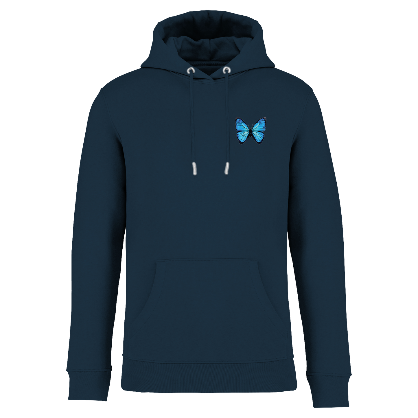 Hochmoor-Bläuling Bio Unisex Hoodie
