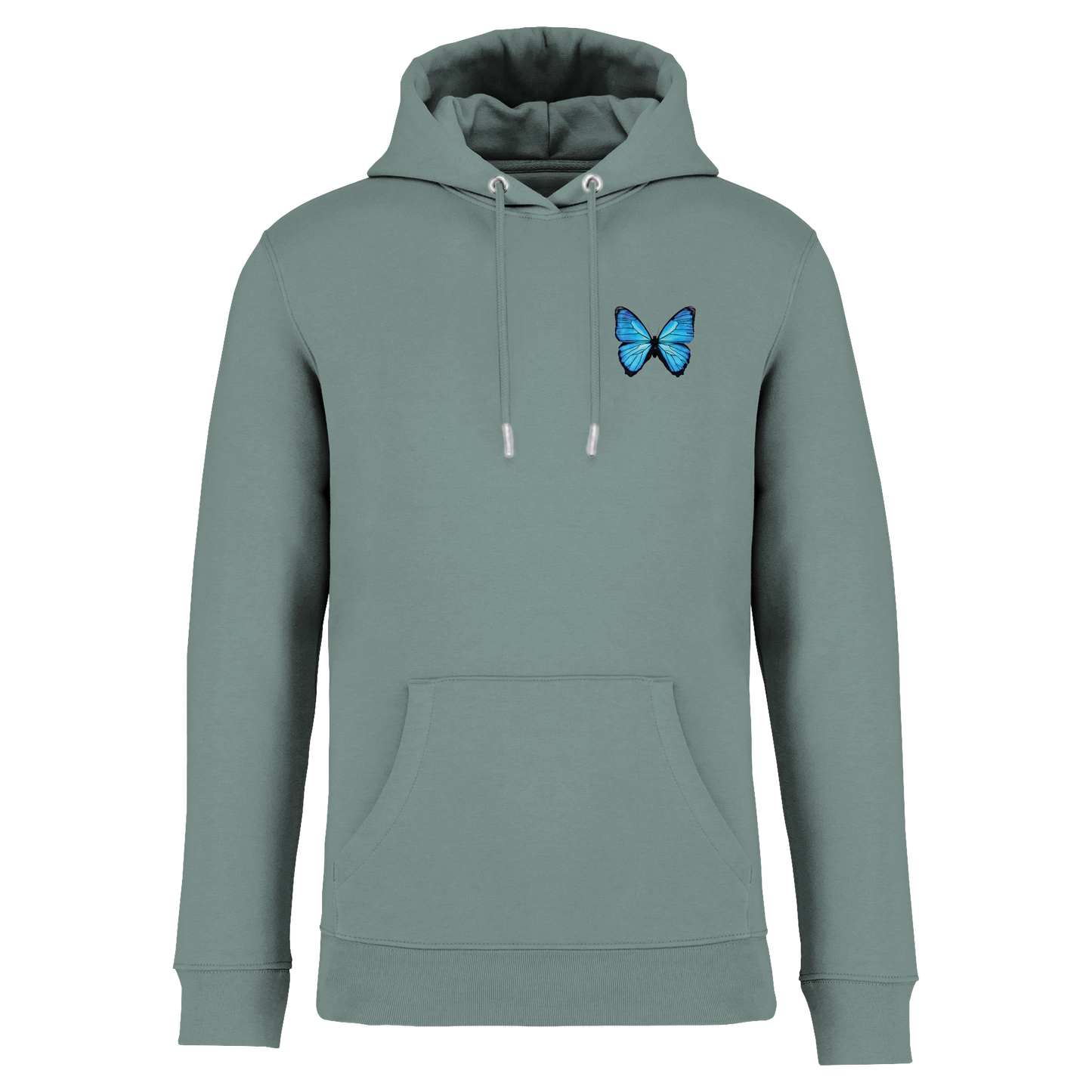 Hochmoor-Bläuling Bio Unisex Hoodie