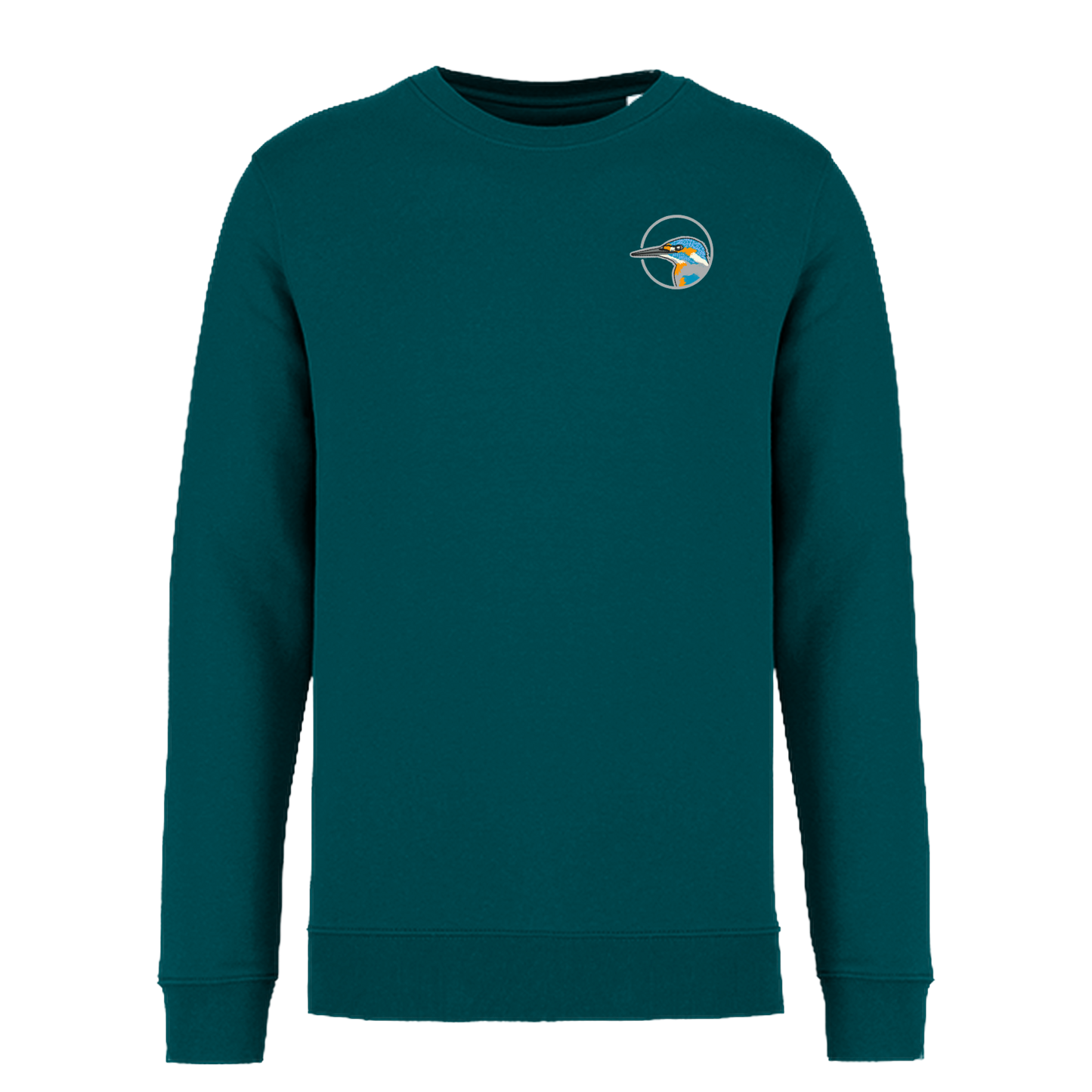 Eisvogel Bio Männer Sweatshirt Stick