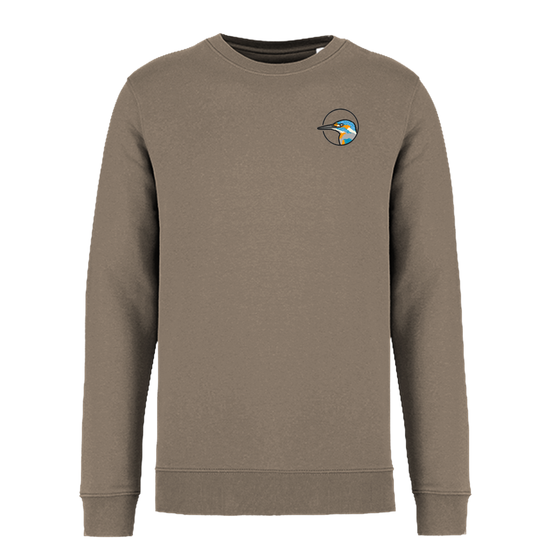 Eisvogel Bio Männer Sweatshirt Stick