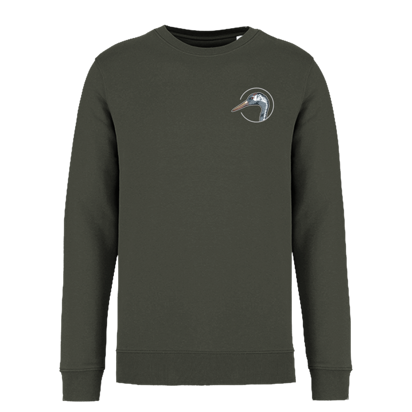 Kranich Bio Männer Sweatshirt