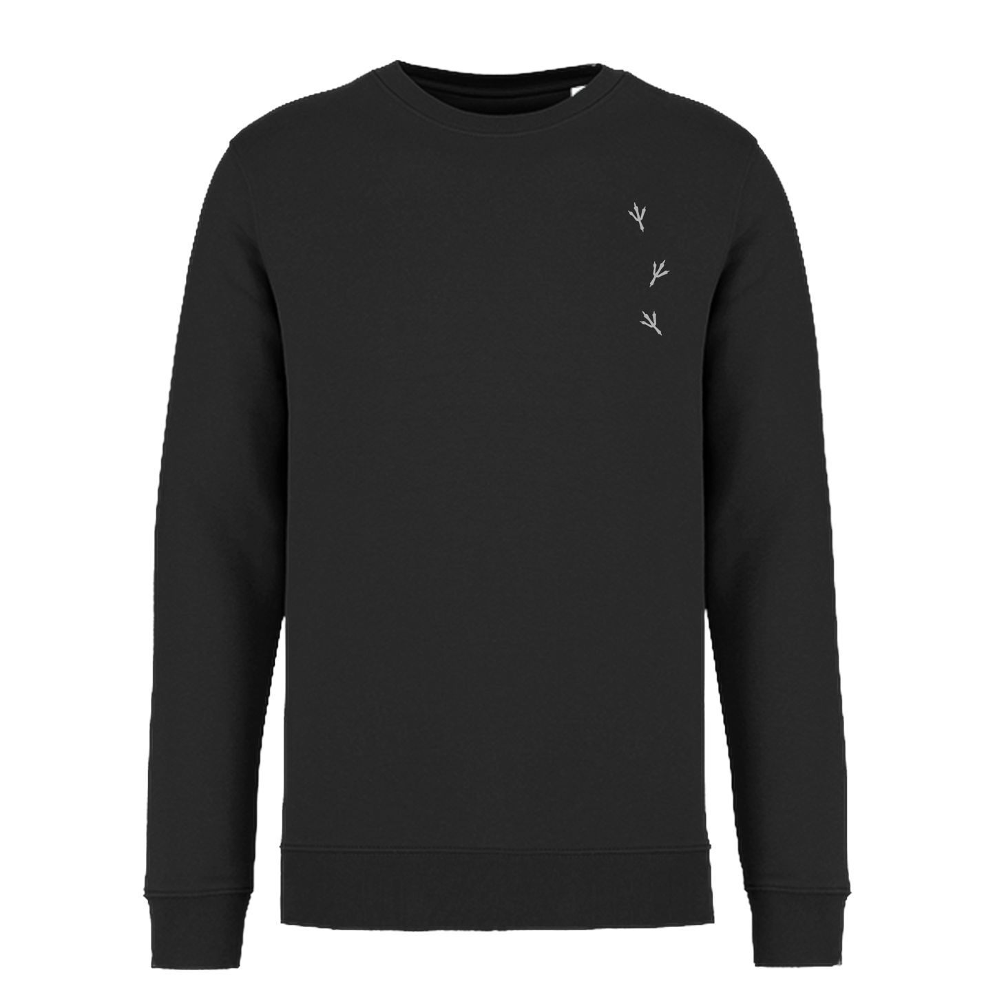 Wiedehopf Bio Unisex Sweatshirt Backprint