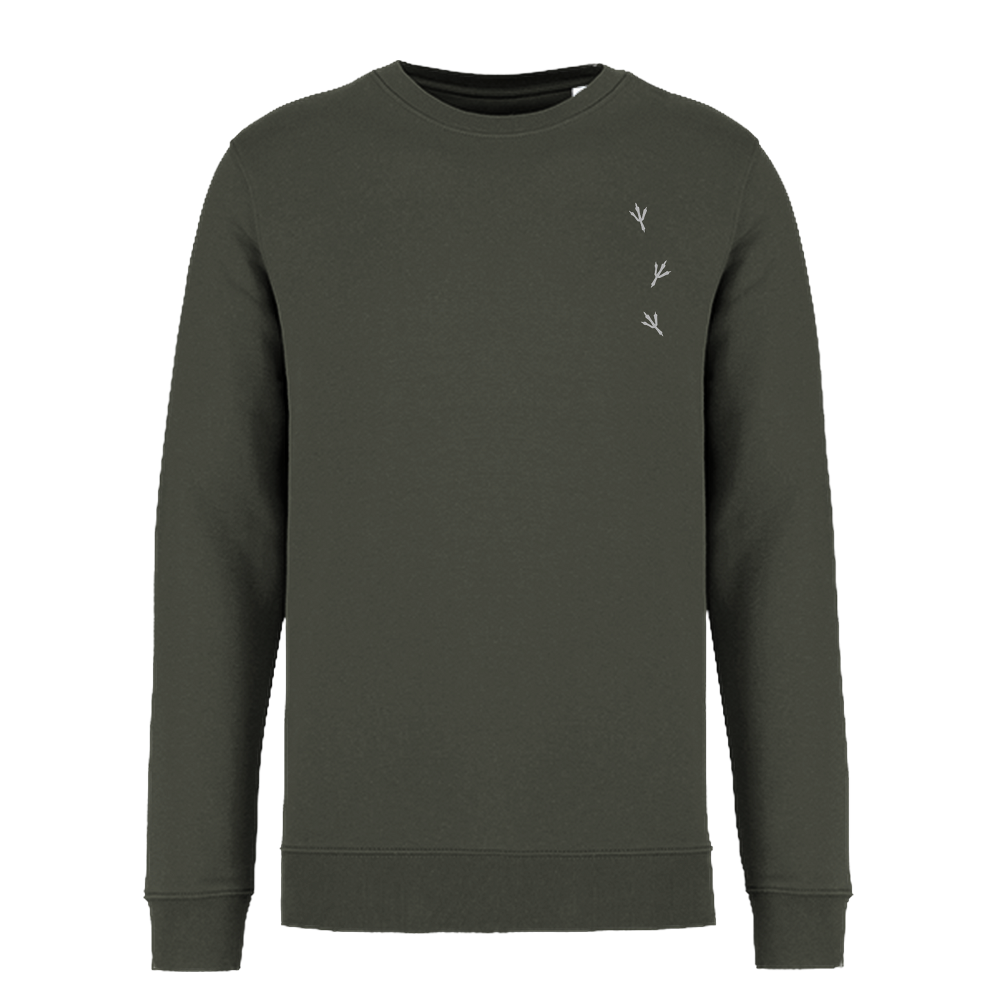 Wiedehopf Bio Unisex Sweatshirt Backprint