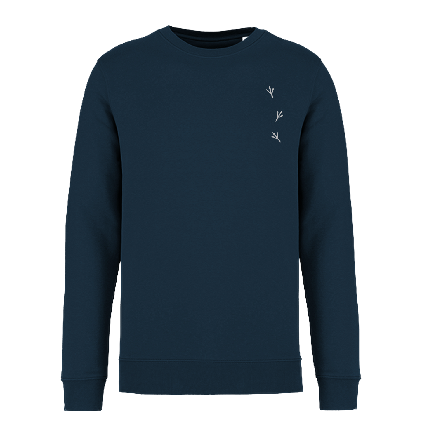 Wiedehopf Bio Unisex Sweatshirt Backprint