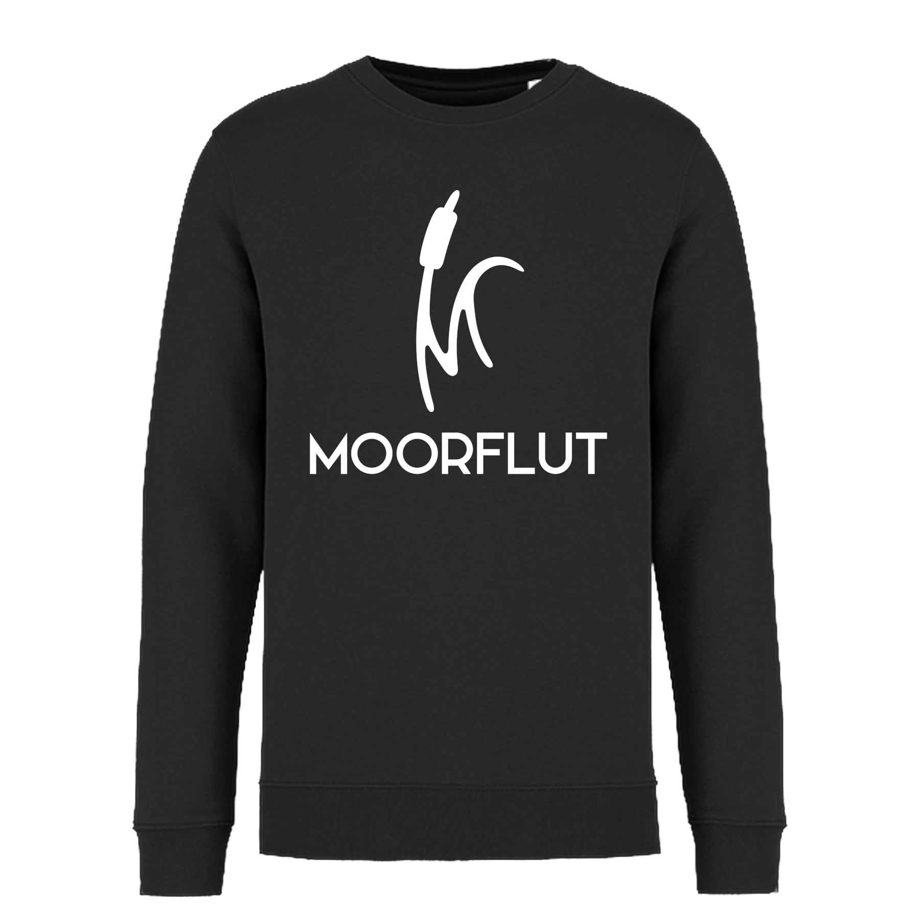 MOORFLUT Bio Männer Sweatshirt Frontprint