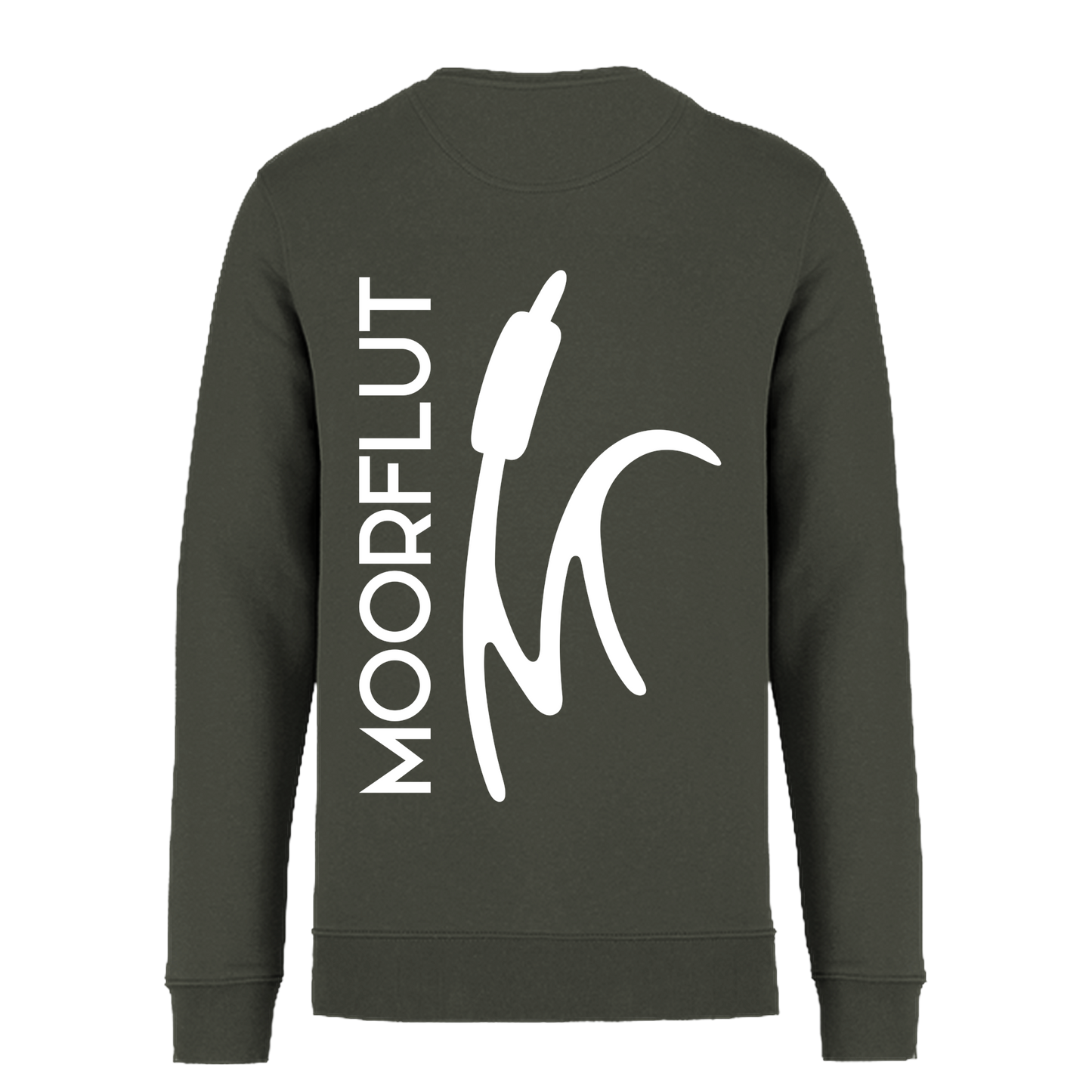 MOORFLUT Bio Männer Sweatshirt Backprint