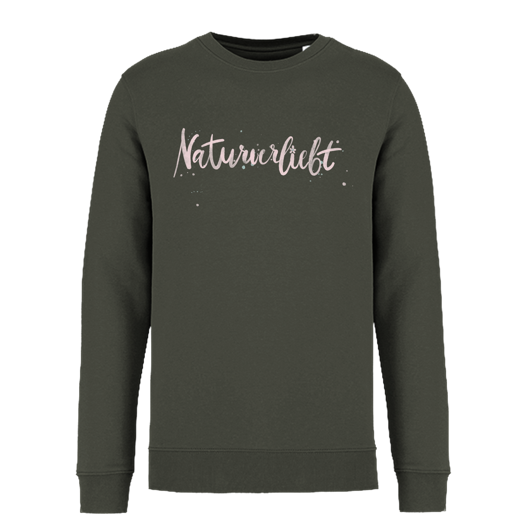 Naturverliebt Bio Unisex Sweatshirt Frontprint
