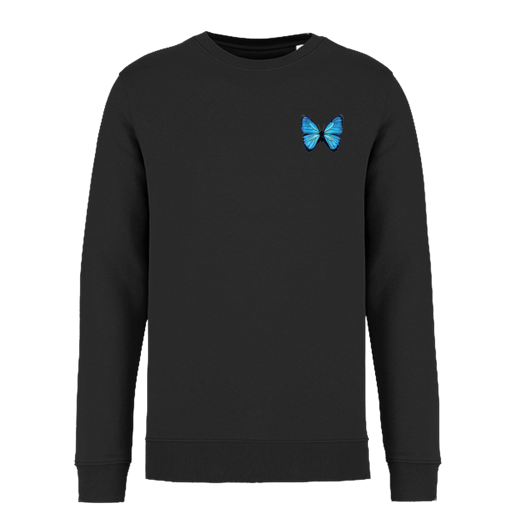 Hochmoor-Bläuling Bio Unisex Sweatshirt