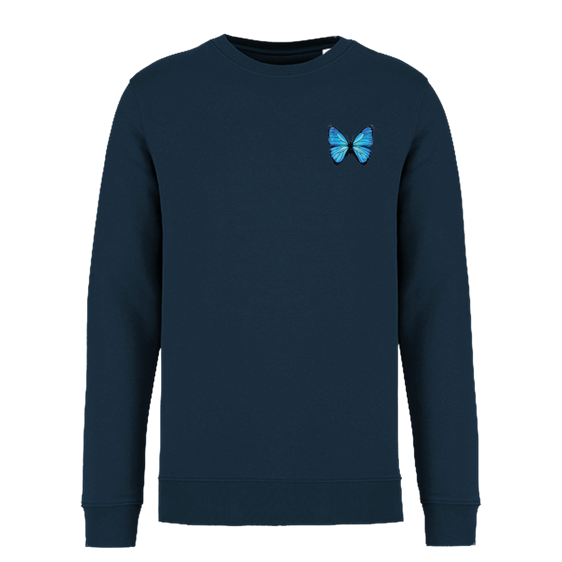 Hochmoor-Bläuling Bio Unisex Sweatshirt