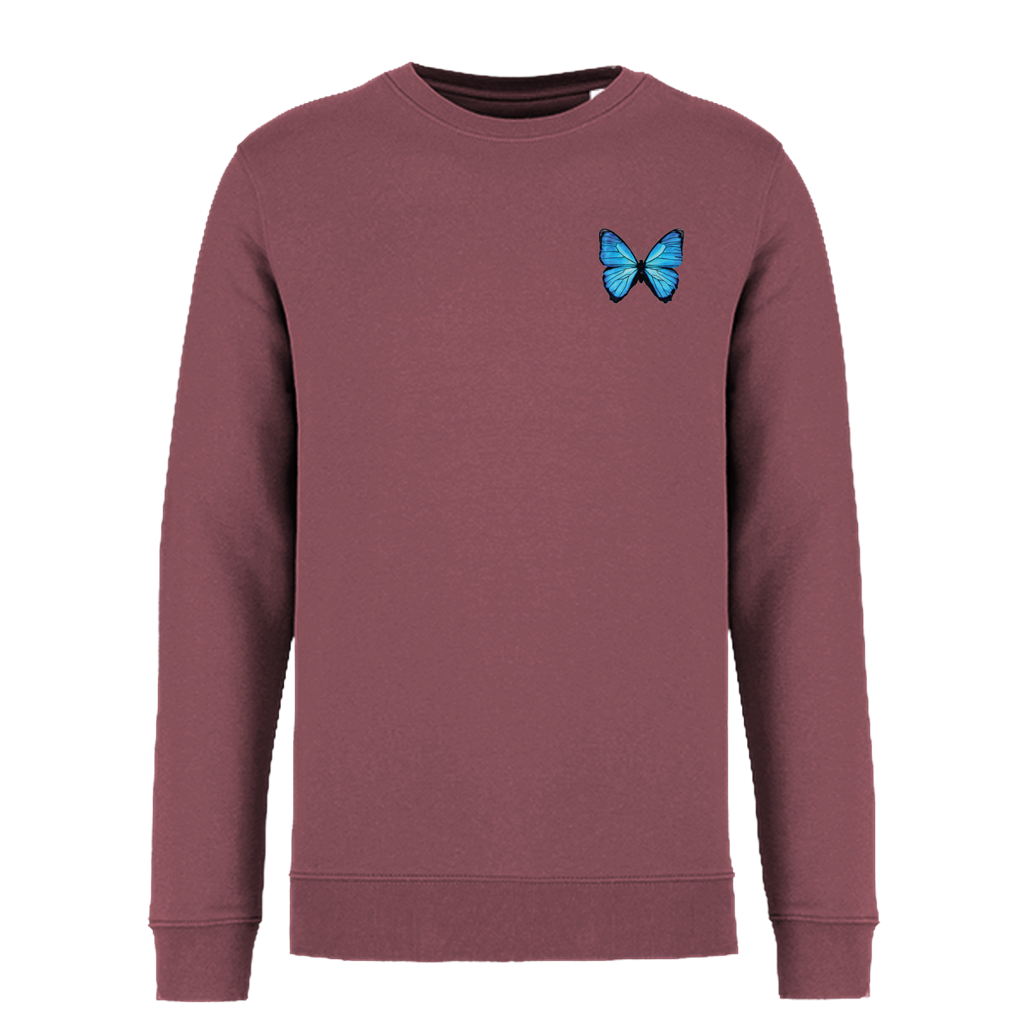 Hochmoor-Bläuling Bio Unisex Sweatshirt