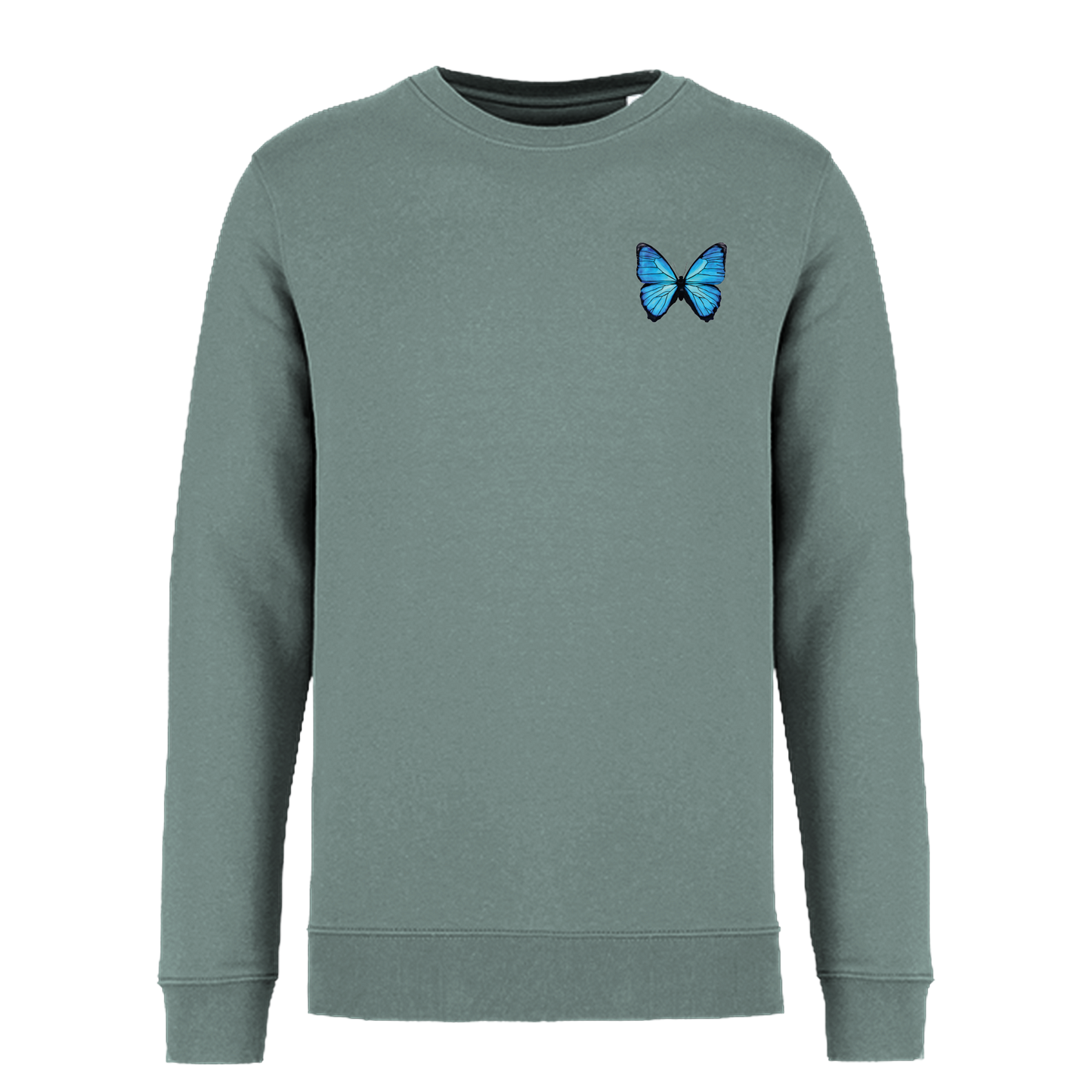 Hochmoor-Bläuling Bio Unisex Sweatshirt