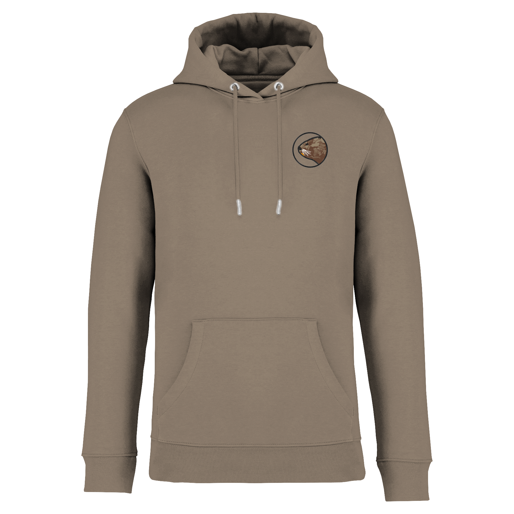 Biber Bio Männer Hoodie Stick