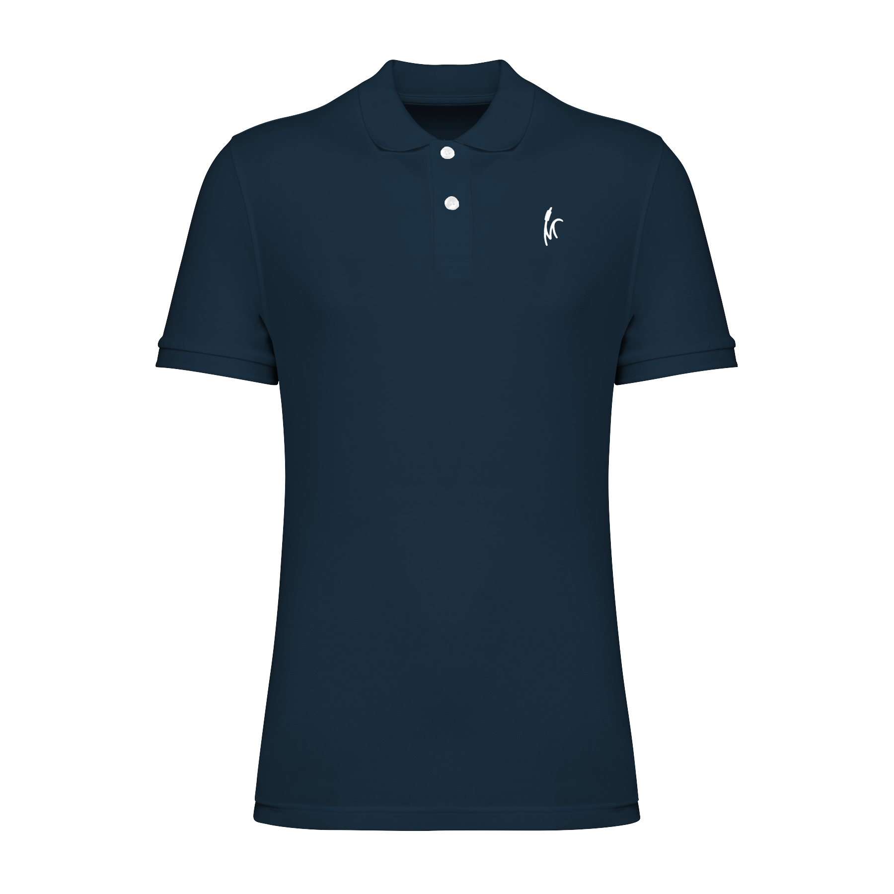 MOORFLUT Bio Männer Poloshirt Stick