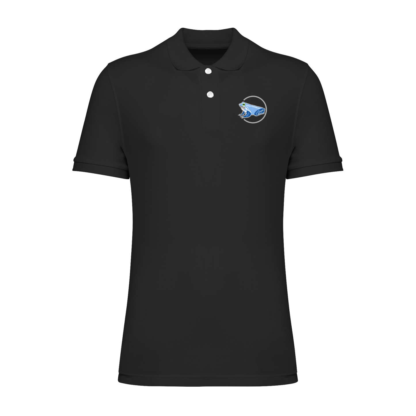 Moorfrosch Bio Männer Poloshirt Stick