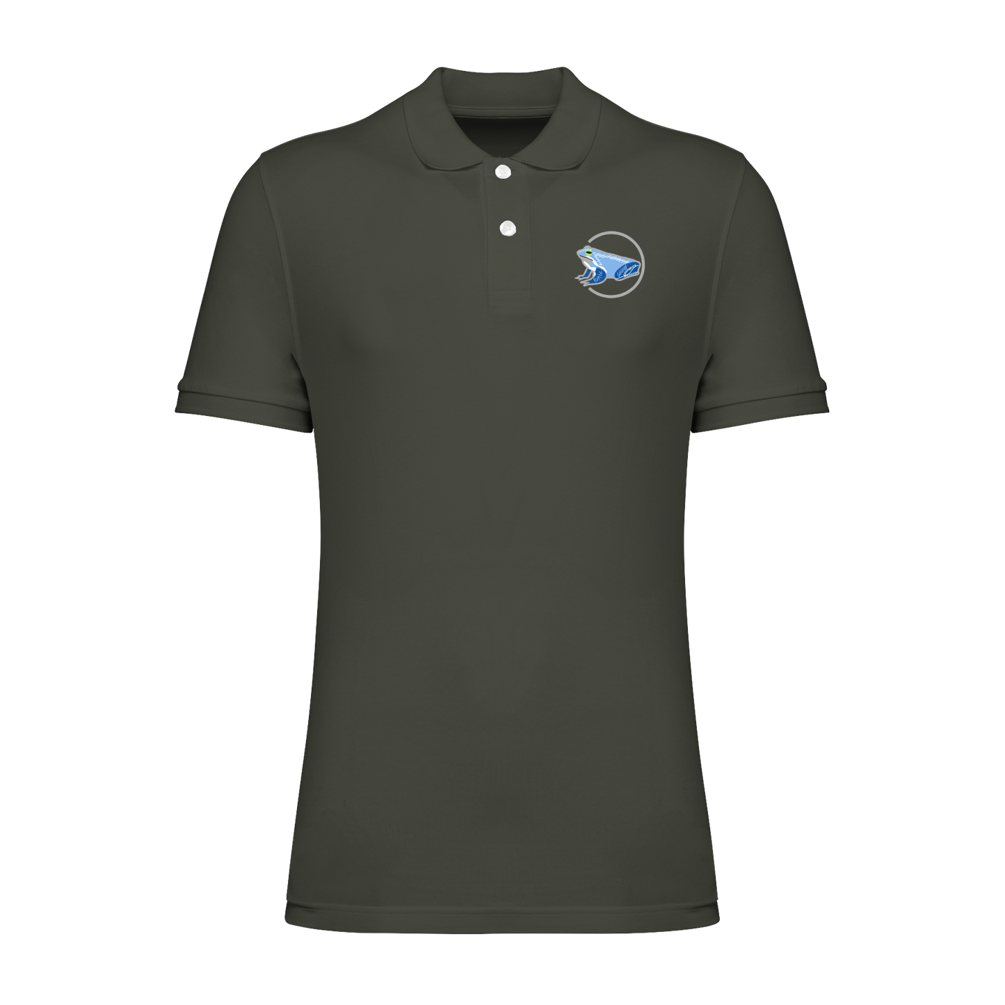 Moorfrosch Bio Männer Poloshirt Stick