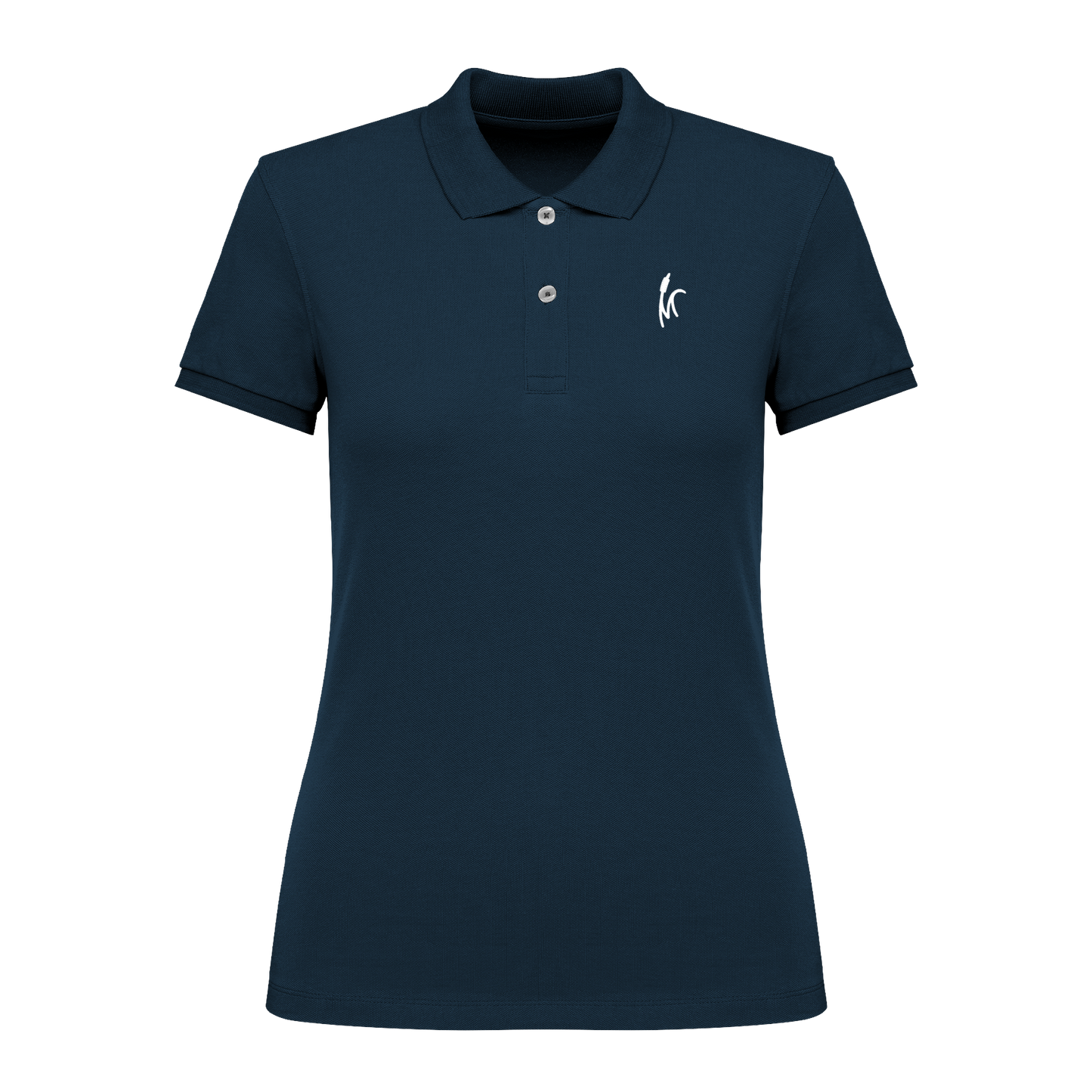 MOORFLUT Bio Frauen Poloshirt Stick